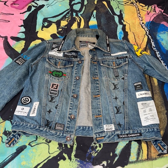 Dkny Jackets & Coats Closet Closing Dkny Denim Jacket Repurposed